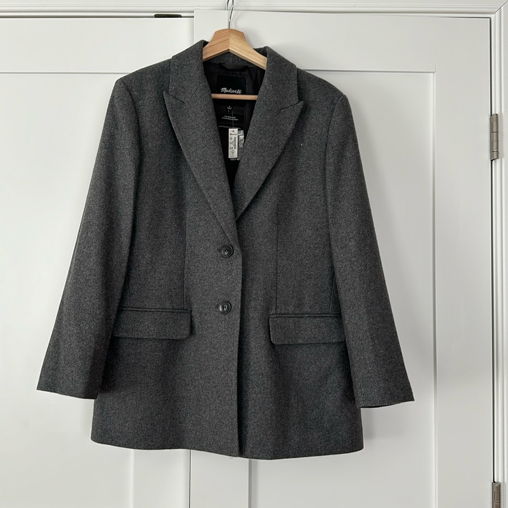 Madewell wool blazer